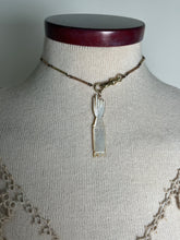 Load image into Gallery viewer, c. 1890s-1900s 14k Gold Mother of Pearl Hand Pendant