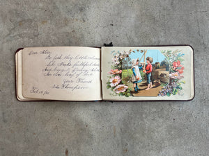 RESERVED | Alice's 1880s-1890s Autograph Book
