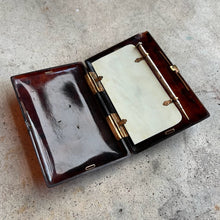 Load image into Gallery viewer, Mid-19th c. Faux Tortoise Shell Aide-Memoire Pocket Book