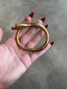 Mid-19th c. Gold Filled Snake Bracelet