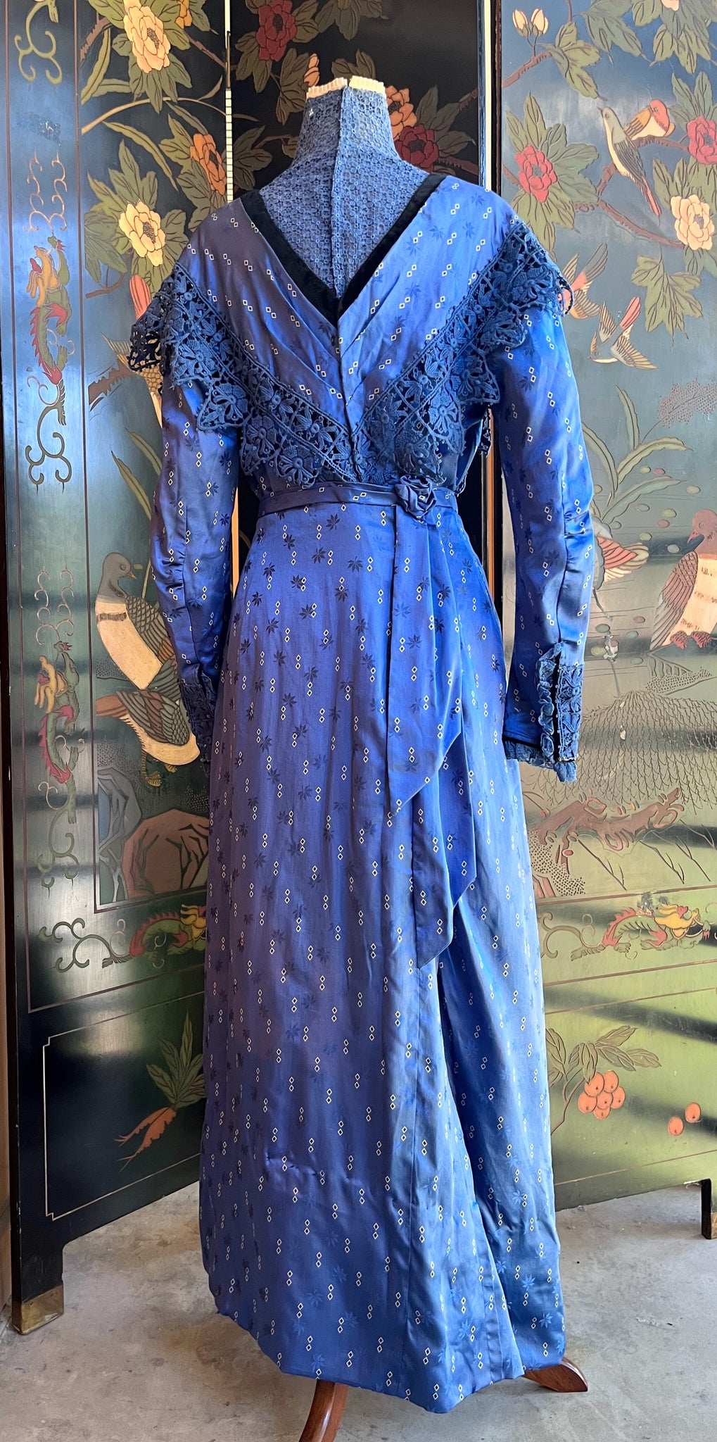 blue 1910s dress Vivien Lee | Cosplay & Historical Costume
