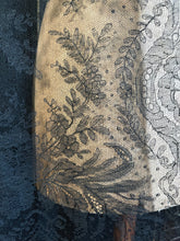 Load image into Gallery viewer, c. 1860s Chantilly Lace Shawl