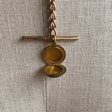 Load image into Gallery viewer, c. Turn of the Century Locket + Chains Necklace