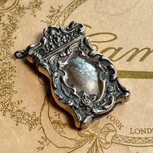 Load image into Gallery viewer, c. 1900s-1910s Sterling Silver Match Safe Pendant