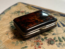 Load image into Gallery viewer, 19th c. Faux Tortoise Shell Coin Purse