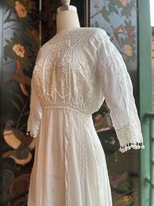 c. Early 1910s Lingerie Dress