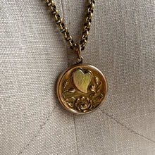 Load image into Gallery viewer, c. 1900s Witch&#39;s Heart Art Nouveau Locket