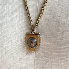 Load image into Gallery viewer, Late 19th Century Double Sided Dog + Cameo Pendant