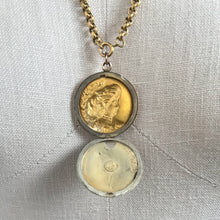 Load image into Gallery viewer, c. 1900s-1910s Gold Filled &quot;Gibson Girl&quot; Locket