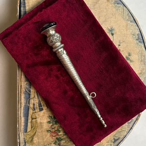 19th c. Sterling Silver Kilt Pin Pendant Conversion