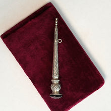 Load image into Gallery viewer, 19th c. Sterling Silver Kilt Pin Pendant Conversion