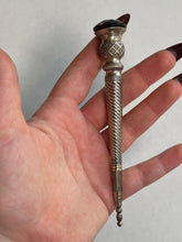 Load image into Gallery viewer, 19th c. Sterling Silver Kilt Pin Pendant Conversion