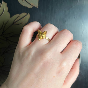 RESERVED | 10k Gold Fox Conversion Ring