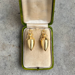 c. 1870s Amphora Earrings