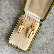 Load image into Gallery viewer, c. 1870s Amphora Earrings