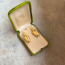Load image into Gallery viewer, c. 1870s Amphora Earrings