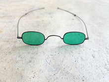 Load image into Gallery viewer, 19th c. Green Tinted Eyeglasses