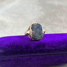 Load image into Gallery viewer, c. 1910s-1920s 14k Gold Petrified Wood Ring