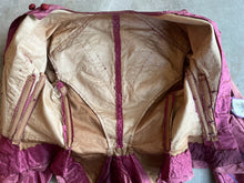 Load image into Gallery viewer, c. Late 1860s-Early 1870s Pink + Purple Silk Bodice