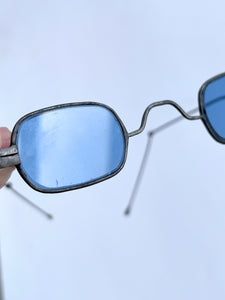 19th c. Blue Tinted Eyeglasses