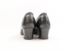 Load image into Gallery viewer, 1910s-1920s Buckle Leather Heels | Approx Size 8-8.5