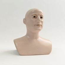 Load image into Gallery viewer, Vintage Porcelain Male Doll Bust