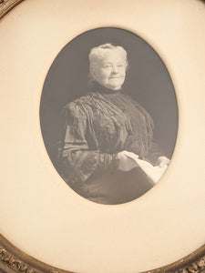 Antique Ornate Framed Photograph of a Lady