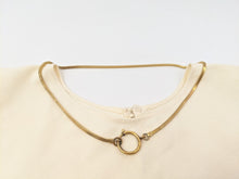 Load image into Gallery viewer, 1940s Gold Filled Snake Chain with Large Clasp/Clip