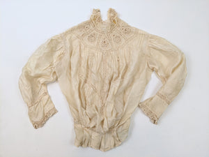 1900s Lace Blouse For Study / Display