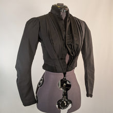 Load image into Gallery viewer, 1900s Black Bodice | XS