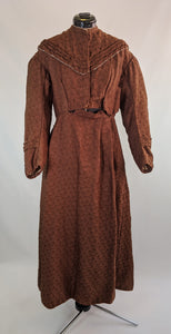 1850s-1860s Wool Dress