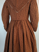 Load image into Gallery viewer, 1850s-1860s Wool Dress