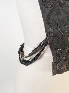 1880s Beaded Collar