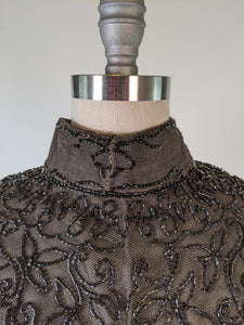 1890s Beaded Collar