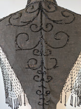 Load image into Gallery viewer, 1880s Beaded Mantle