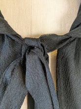 Load image into Gallery viewer, 1920s Black Silk Cape