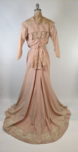 Load image into Gallery viewer, Edwardian Peach Gown
