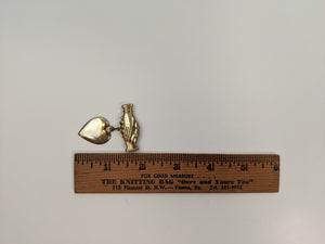 Clasped Hands Brooch