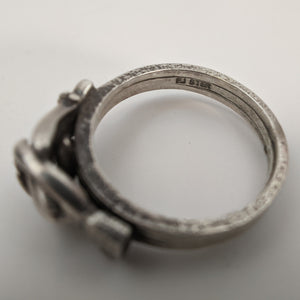 Sterling Silver Fede Puzzle Ring