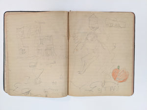 1920s Child's Notebook