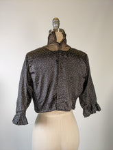 Load image into Gallery viewer, 1910s Polka Dot Blouse