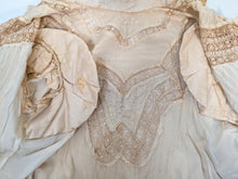 Load image into Gallery viewer, Edwardian Ecru Silk Lace Blouse