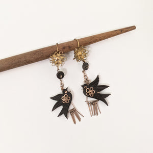 1930s Bird Earrings