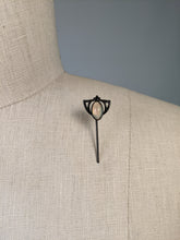 Load image into Gallery viewer, Art Nouveau Sterling Silver Stick Pin