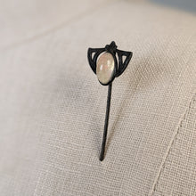 Load image into Gallery viewer, Art Nouveau Sterling Silver Stick Pin