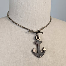 Load image into Gallery viewer, Victorian Anchor Pendant