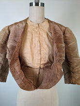 Load image into Gallery viewer, Edwardian Moire Silk Bodice