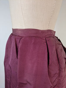1880s Bustle Skirt