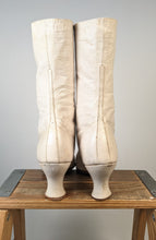 Load image into Gallery viewer, 1910s-20s White Boots