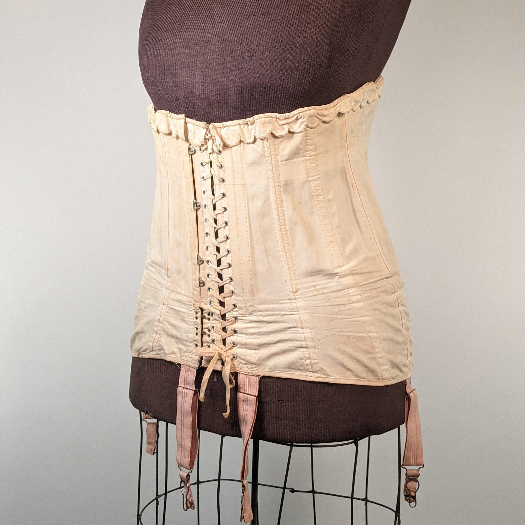 English: a advertising for spirella corset . 1924. Spirella 569 Spirella  Service1924H Stock Photo - Alamy